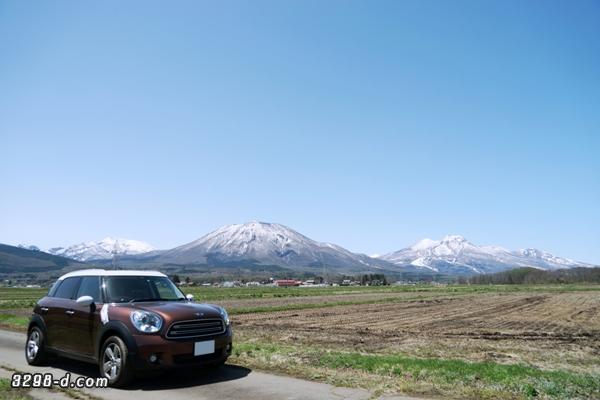 初夏に残る雪山ホワイトルーフ景色　ミニクーパーD クロスオーバー(R60)でのドライブ記録